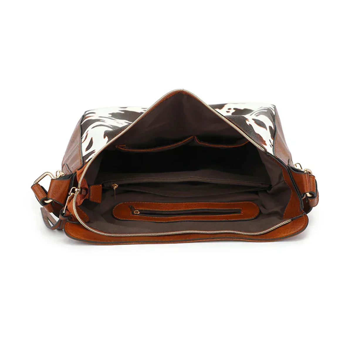 Venera borsa a spalla donna in similpelle con pochette e tracolla regolabile, foto 3