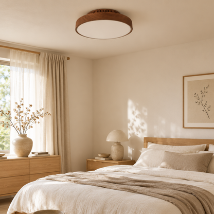 Ventilatore da soffitto con luce LED dimmerabile senza pale invisibili