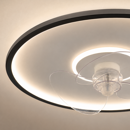 Ventilatore da soffitto con luce LED e telecomando