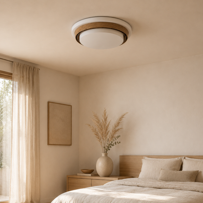 Ventilatore da soffitto con luce LED senza pale