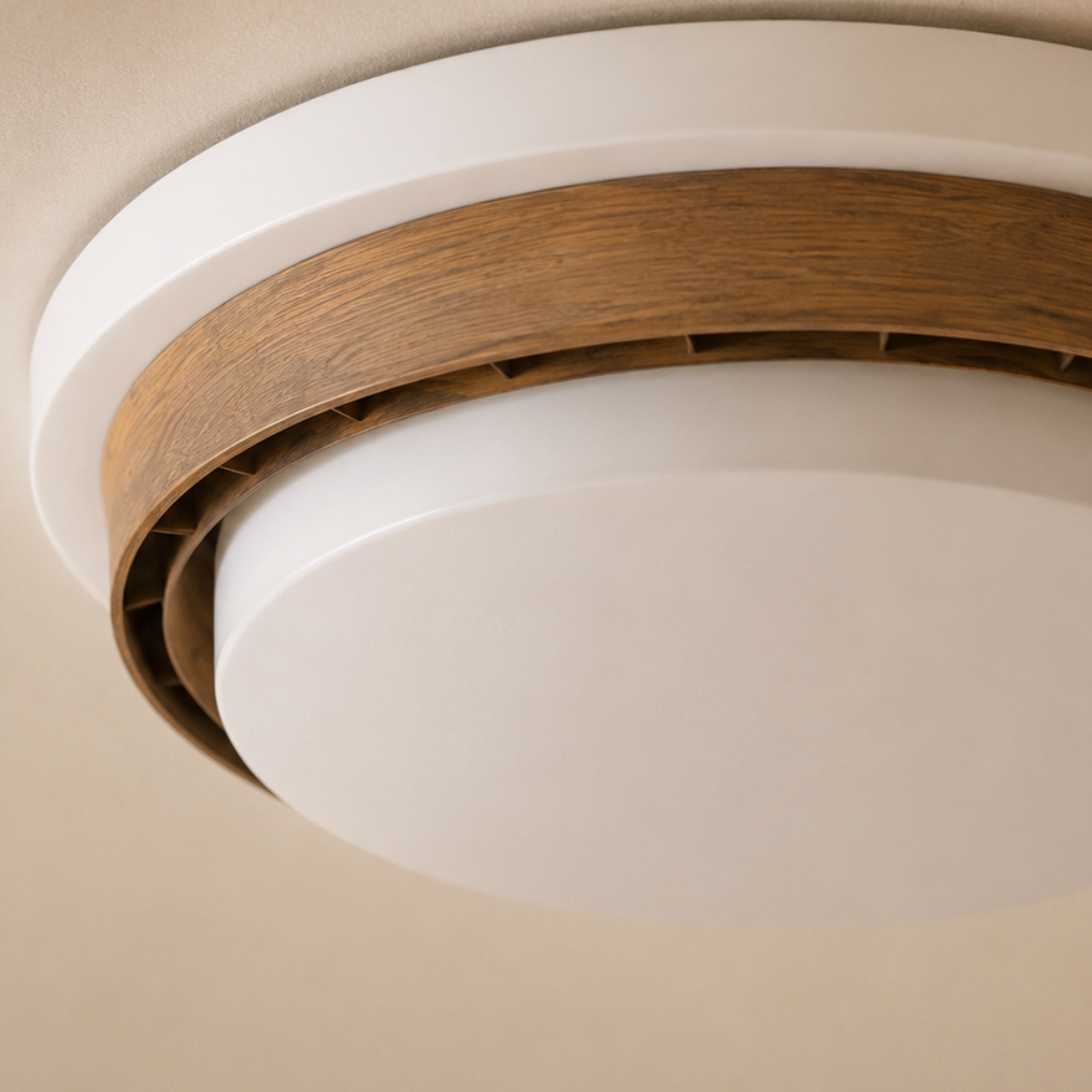Ventilatore da soffitto con luce LED senza pale