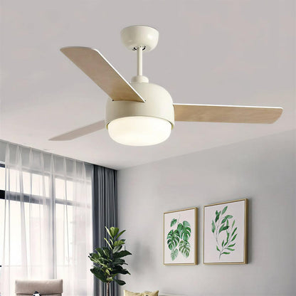 Ventilatore da soffitto con luce moderno in stile nordico