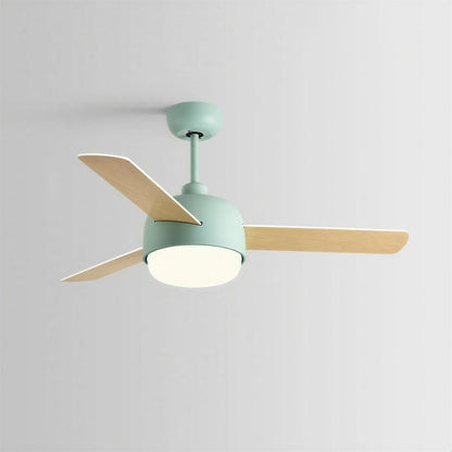 Ventilatore da soffitto con luce moderno in stile nordico