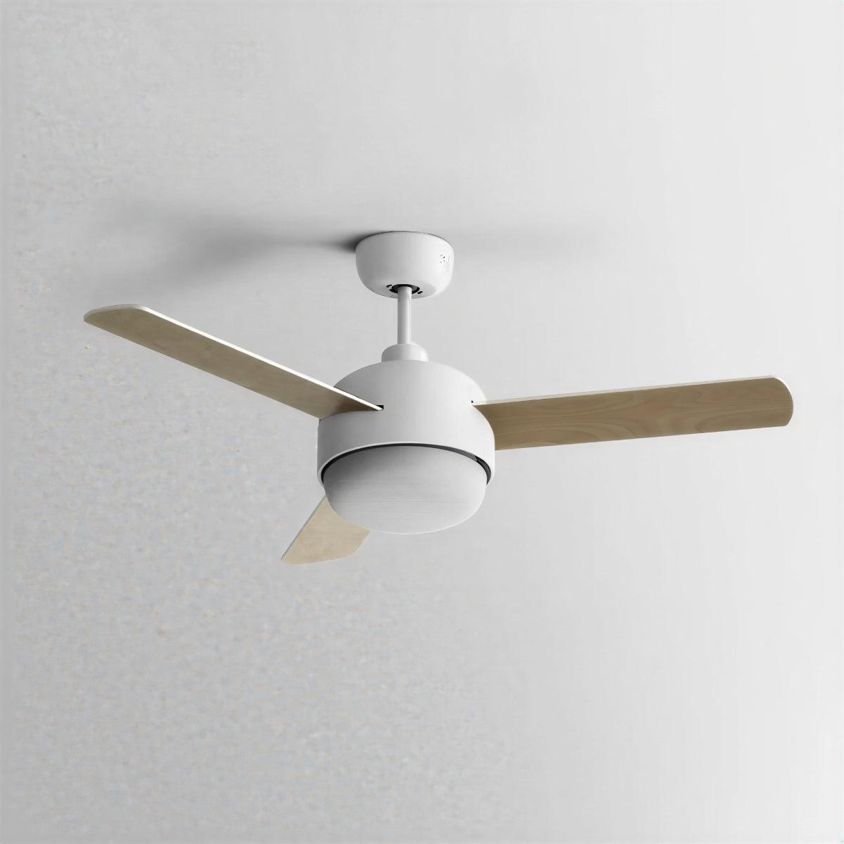 Ventilatore da soffitto con luce moderno in stile nordico