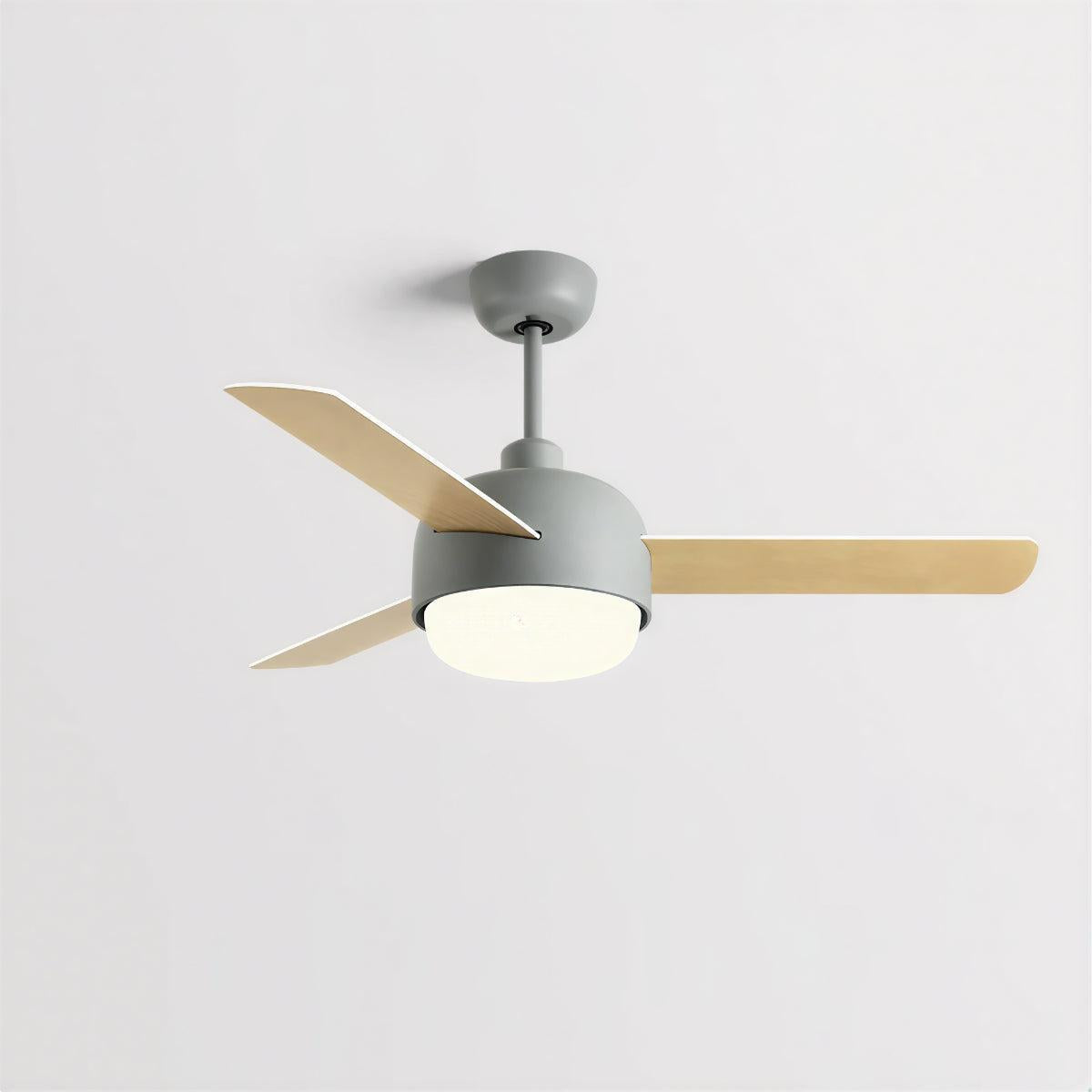 Ventilatore da soffitto con luce moderno in stile nordico