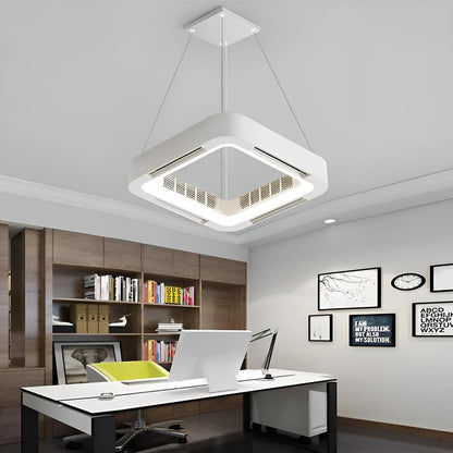 Ventilatore da soffitto con luce senza pale moderno e illuminazione regolabile