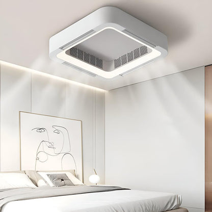 Ventilatore da soffitto con luce senza pale moderno e illuminazione regolabile