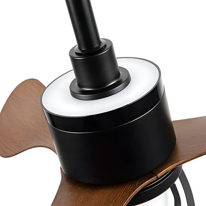 Ventilatore da soffitto con luce vintage e telecomando